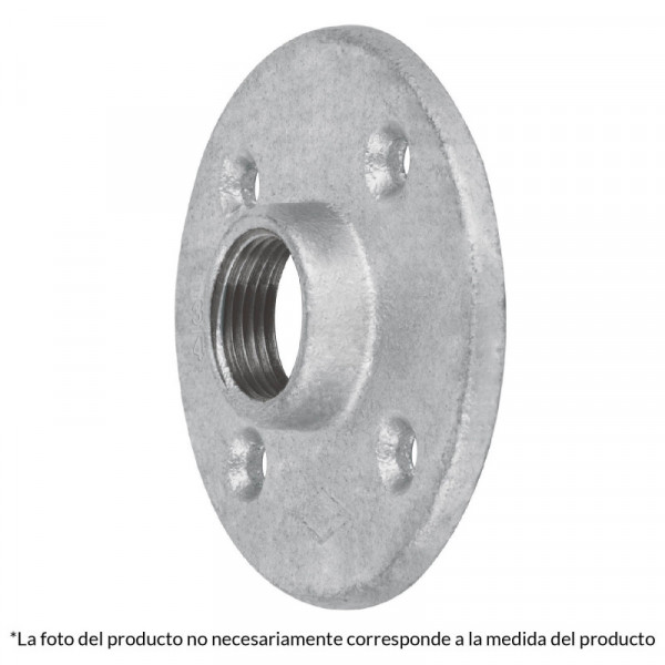 CG-603 Brida, acero galvanizado, 1' TRUPER | DIHERESA