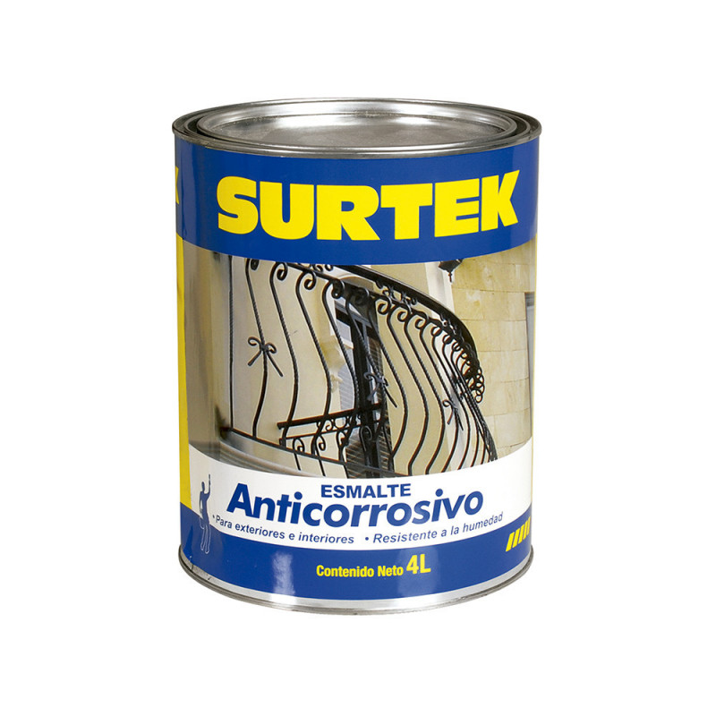 SP30399 SURTEK Esmalte anticorrosivo negro 4lt Surtek | DIHERESA SP30399 SURTEK Esmalte anticorrosivo negro 4lt Surtek | DIHERESA