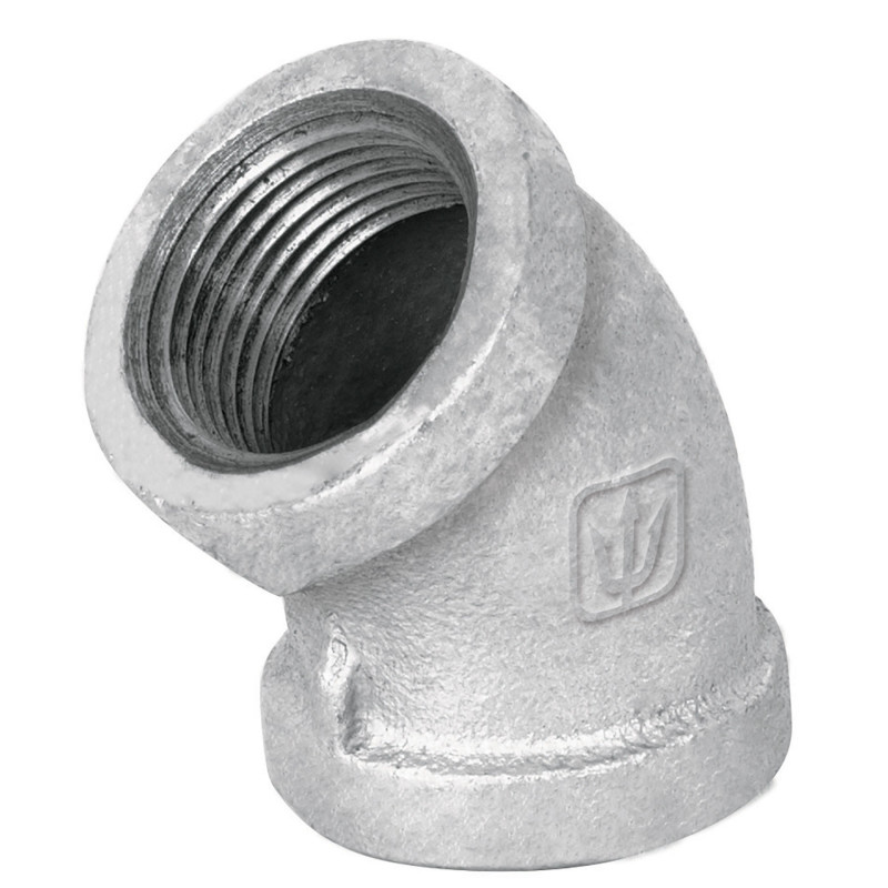 CG-862 Codo 45, acero galvanizado, 3/4' TRUPER | DIHERESA CG-862 Codo 45, acero galvanizado, 3/4' TRUPER | DIHERESA