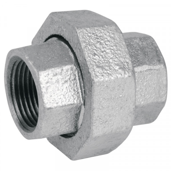 CG-972 Tuerca unión, acero galvanizado, 3/4' TRUPER | DIHERESA
