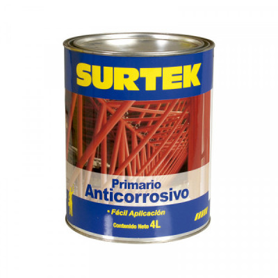 SP50356 SURTEK Esmalte primario anticorrosivo rojo óxido 4lt