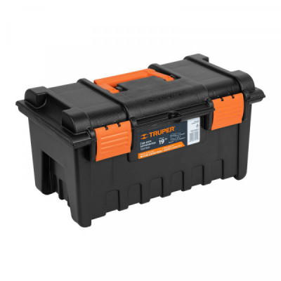 CHA-19N Caja para herramienta, amplia de 19', color naranja TRUPER | DIHERESA