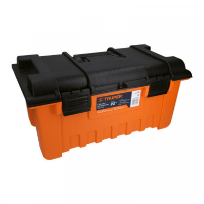 CHA-22N Caja para herramienta, amplia de 22', color naranja TRUPER | DIHERESA