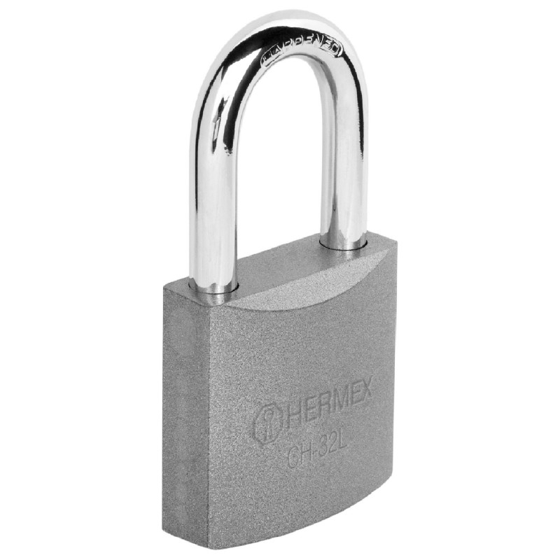 CHB-32L Candado de hierro, 32 mm, gancho largo, blister TRUPER | DIHERESA CHB-32L Candado de hierro, 32 mm, gancho largo, blister TRUPER | DIHERESA