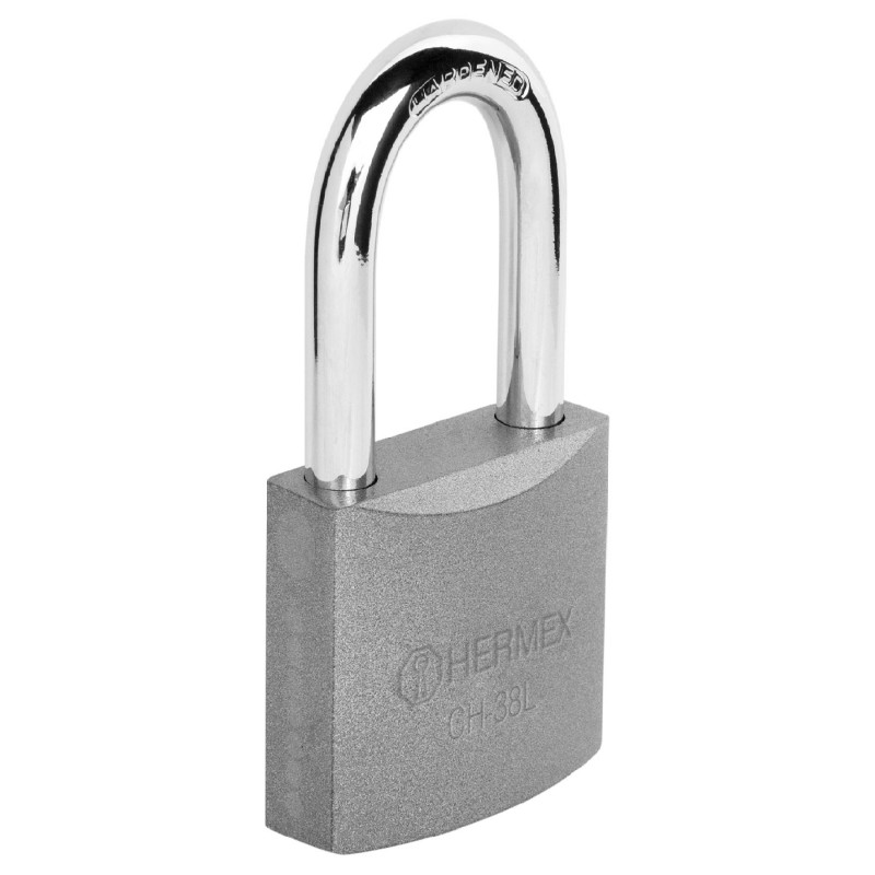 CHB-38L Candado de hierro, 38mm, gancho largo, blister TRUPER | DIHERESA CHB-38L Candado de hierro, 38mm, gancho largo, blister TRUPER | DIHERESA