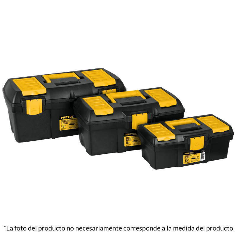 CHP-13CP Caja plástica 13' con compartimentos, Pretul TRUPER | DIHERESA CHP-13CP Caja plástica 13' con compartimentos, Pretul TRUPER | DIHERESA
