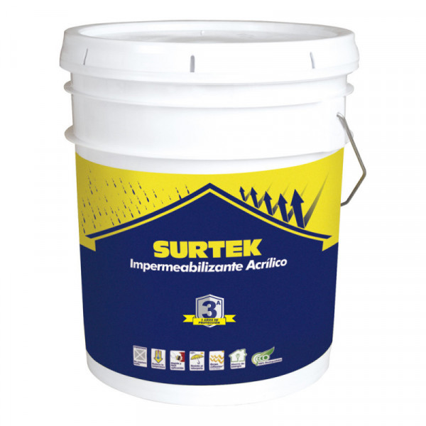 IMT3 SURTEK Impermeabilizante color terracota 19l 3 años Surtek | DIHERESA