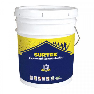 IMT5 SURTEK Impermeabilizante color terracota 19l 5 años Surtek | DIHERESA