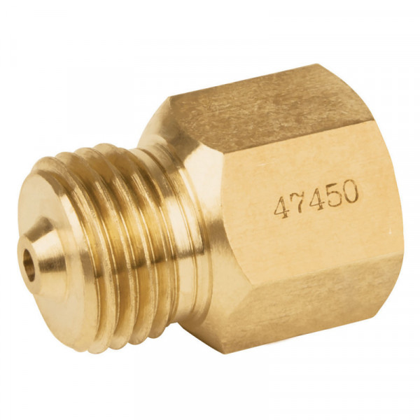 CLG-151 Check para regulador de gas, 1/4' X 1/4' TRUPER | DIHERESA