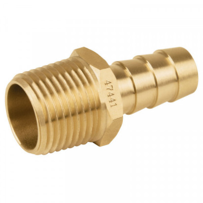 CLG-431 Niple terminal con espiga, 3/8' X 3/8' TRUPER | DIHERESA