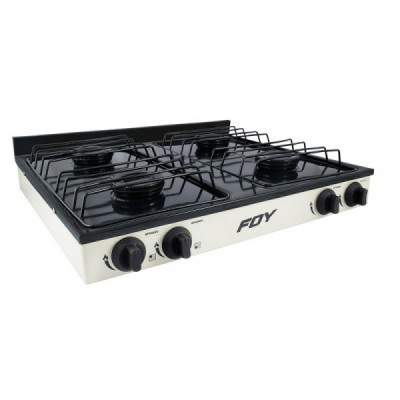 144717 FOY Estufa gas 4 quemadores blanco Foy | DIHERESA