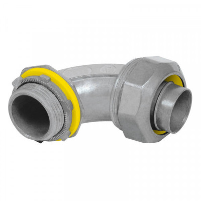 CLQ-1C Conector liquid tight 1' curvo, Volteck TRUPER | DIHERESA