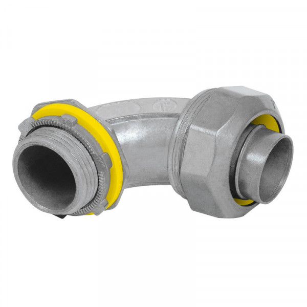 CLQ-1C Conector liquid tight 1' curvo, Volteck TRUPER | DIHERESA