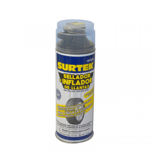 107374 SURTEK Sellador de llantas (poncholina) 12oz Surtek | DIHERESA