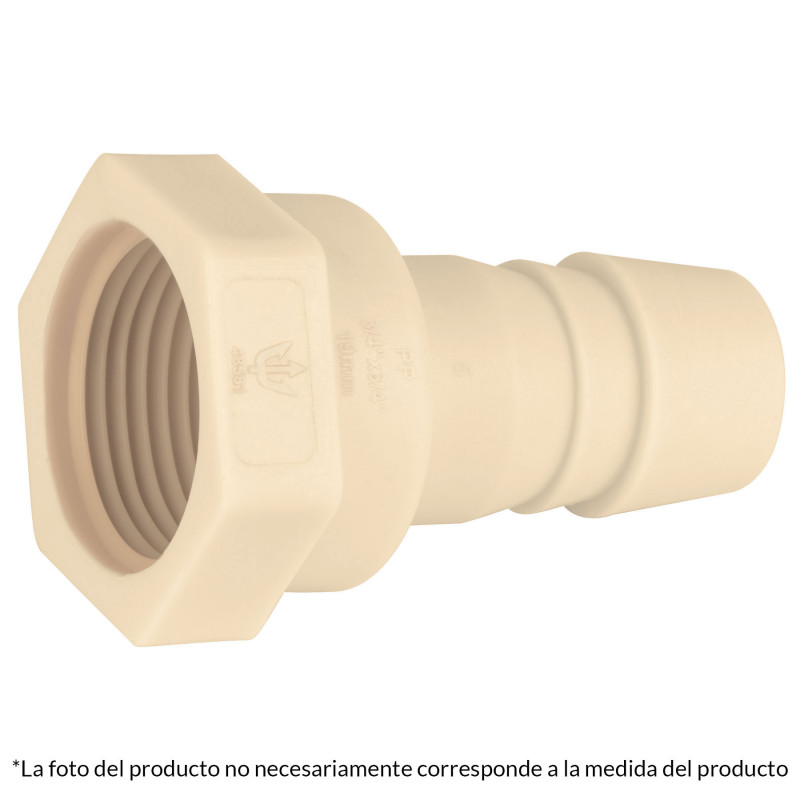 CM-601 Adaptador inserción rosca interior, 1/2' x 1/2' TRUPER | DIHERESA CM-601 Adaptador inserción rosca interior, 1/2' x 1/2' TRUPER | DIHERESA