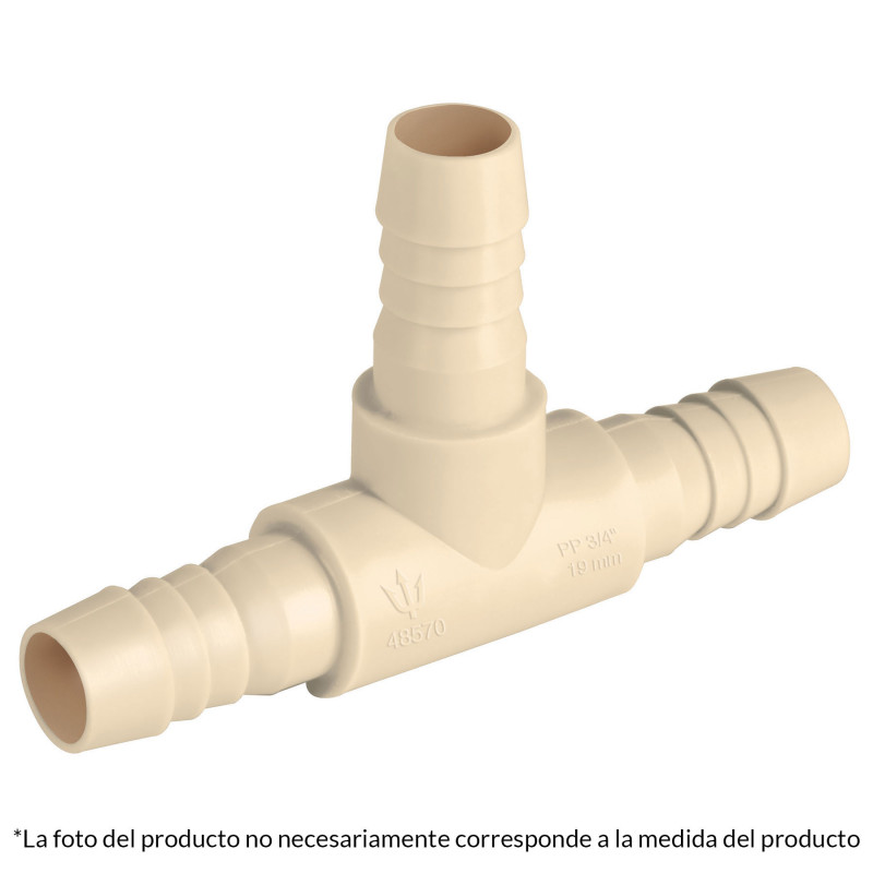 CM-764 Tee inserción, 1' TRUPER | DIHERESA CM-764 Tee inserción, 1' TRUPER | DIHERESA