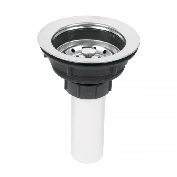 CO-814 Contracanasta de plástico con tubo de plástico, 3-1/2' TRUPER | DIHERESA