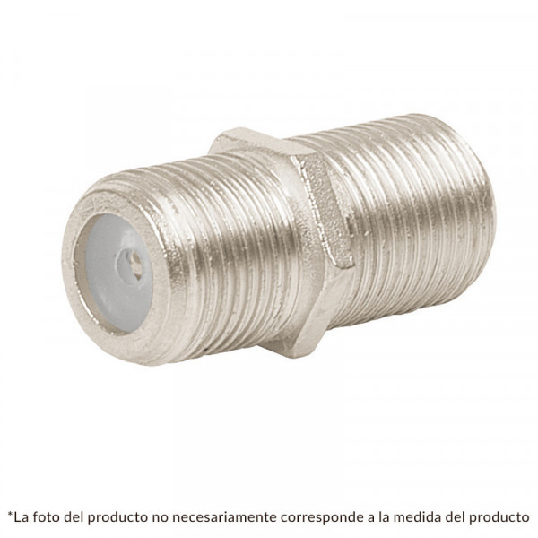 COCO-59B Conector coaxial RG 59 de barril,bolsa 4 pzas TRUPER | DIHERESA