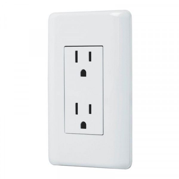 CODO-B Contacto duplex, 2 polos + tierra, Volteck Basic TRUPER | DIHERESA