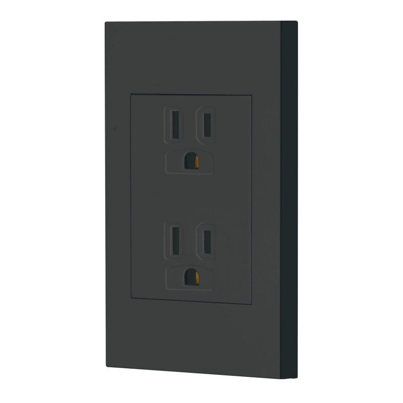 CODO-EN Contacto dúplex, 2 polos + tierra, línea Española, negro TRUPER | DIHERESA CODO-EN Contacto dúplex, 2 polos + tierra, línea Española, negro TRUPER | DIHERESA