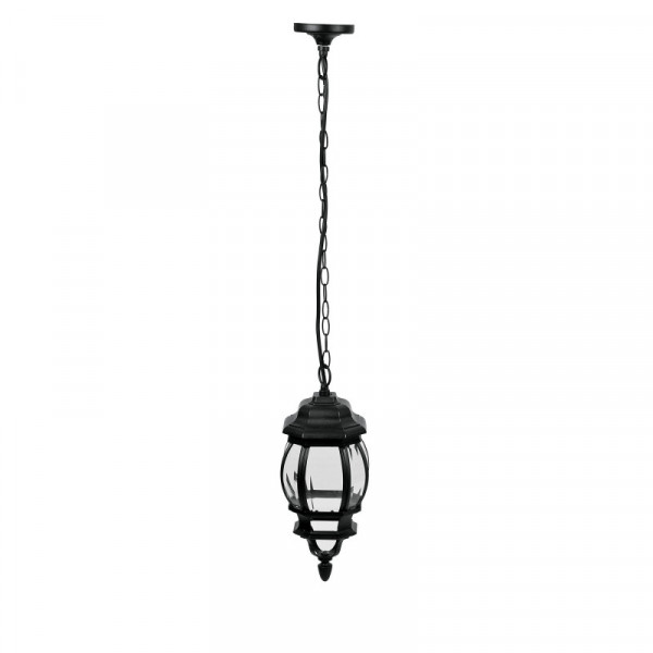 COL-101S Colgante farol, negro, 1XE26 TRUPER | DIHERESA