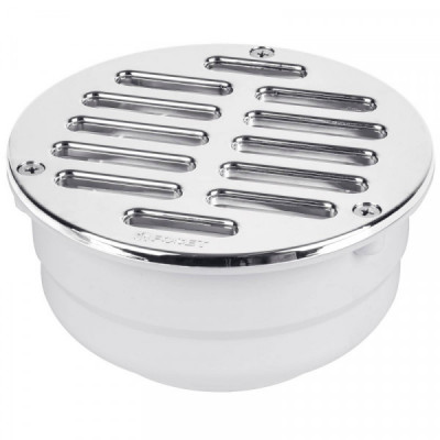 COL-52 Coladera universal ABS 5', rejilla con 3 tornillos TRUPER | DIHERESA