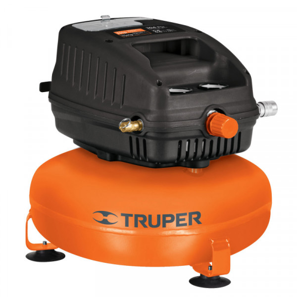 COMP-12S Compresor de aire libre de aceite, 12 L TRUPER | DIHERESA