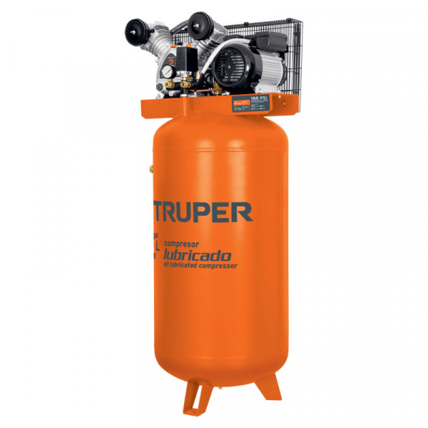 COMP-180LV Compresor vertical 180 L, 4 HP (potencia máxima ), 220 V TRUPER | DIHERESA