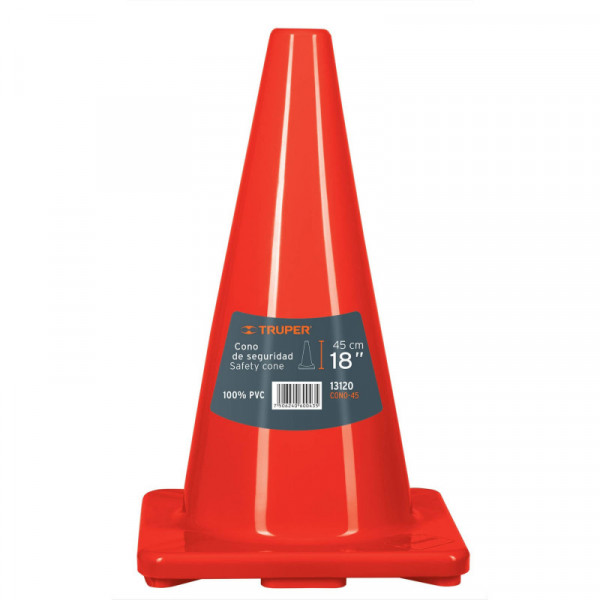 CONO-45 Cono de precaución de 45 cm TRUPER | DIHERESA