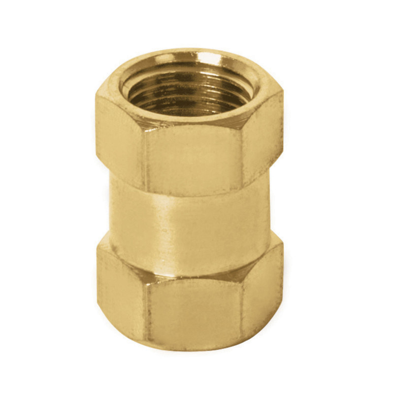 COPLE Cople de latón, tipo FF, cuerda 1/4 NPT TRUPER | DIHERESA COPLE Cople de latón, tipo FF, cuerda 1/4 NPT TRUPER | DIHERESA