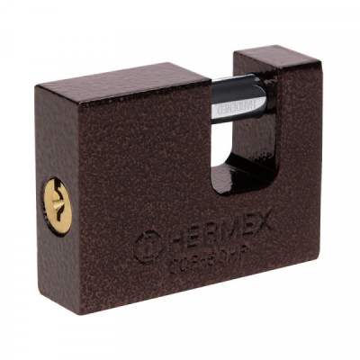 COR-50HP Candado antipalanca, 50mm, cuerpo de hierro, Hermex Basic TRUPER | DIHERESA