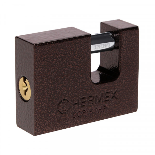 COR-50HP Candado antipalanca, 50mm, cuerpo de hierro, Hermex Basic TRUPER | DIHERESA