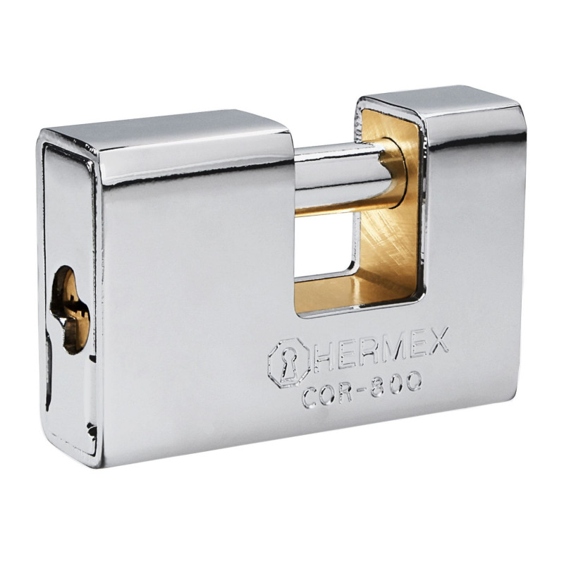 COR-80Q Candado antipalanca, 80mm, blindado, llave puntos TRUPER | DIHERESA COR-80Q Candado antipalanca, 80mm, blindado, llave puntos TRUPER | DIHERESA