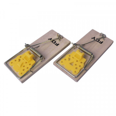 144460 FOY Trampa para ratón 4" 2 piezas Foy | DIHERESA