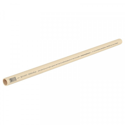 CPVC-002 Tubo CPVC, 3/4 pulgadas , 3 metros TRUPER