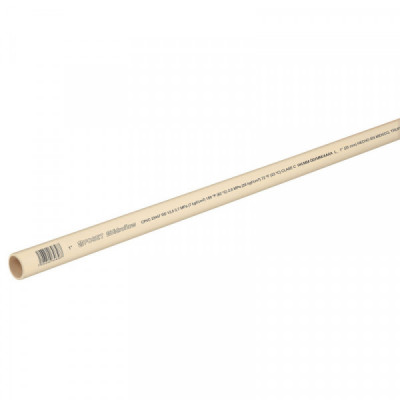 CPVC-003 Tubo CPVC, 1 pulgadas , 3 metros TRUPER