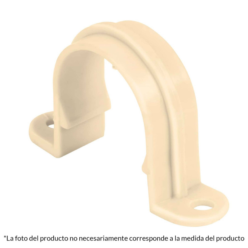 CPVC-404 Abrazadera tipo 'U' CPVC 1-1/4' TRUPER | DIHERESA