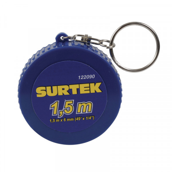 122090 SURTEK Llavero flexómetro 1.5 m Surtek | DIHERESA
