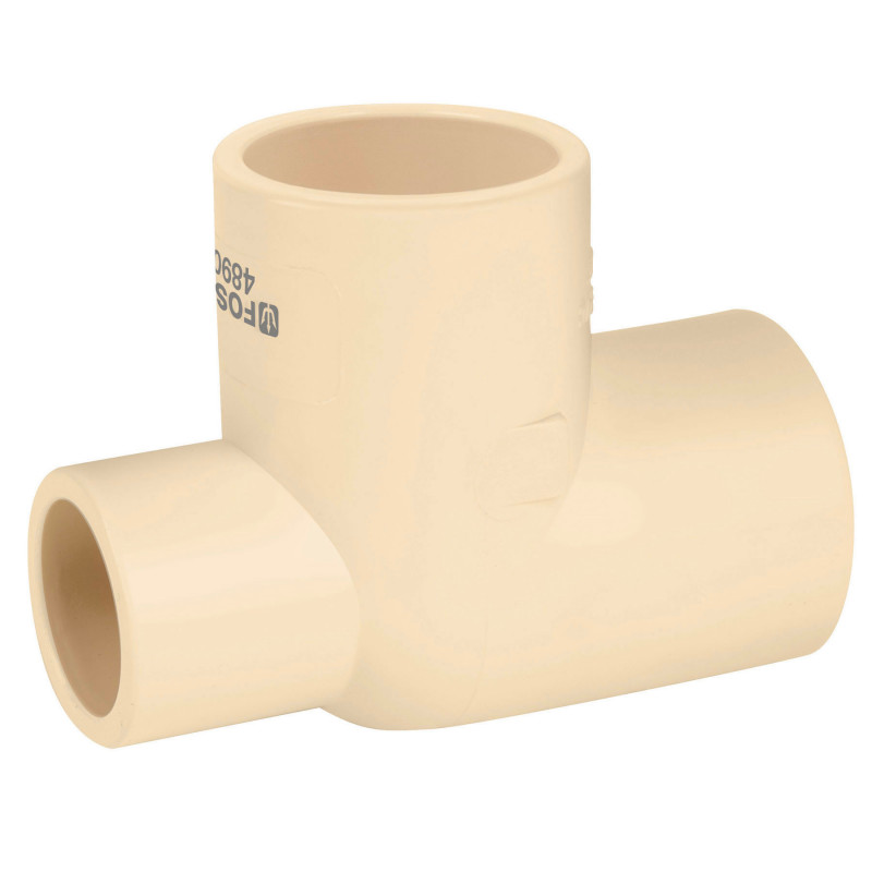 CPVC-726 Tee Reducida lateral CPVC 3/4x1/2x3/4' TRUPER | DIHERESA CPVC-726 Tee Reducida lateral CPVC 3/4x1/2x3/4' TRUPER | DIHERESA