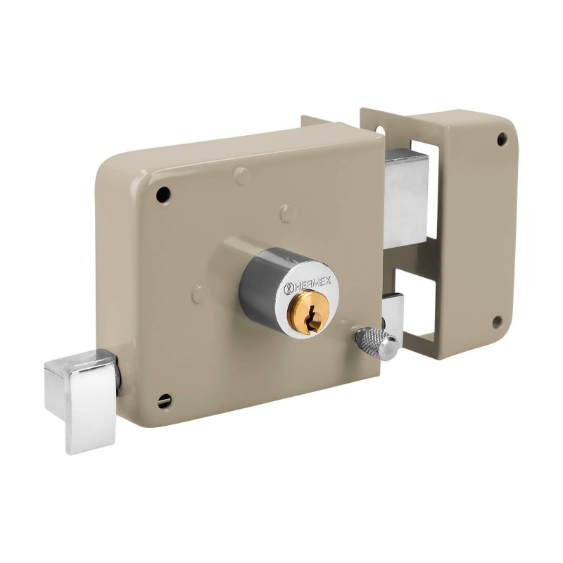 CS-70D Cerradura de sobreponer, clásica, derecha TRUPER | DIHERESA CS-70D Cerradura de sobreponer, clásica, derecha TRUPER | DIHERESA