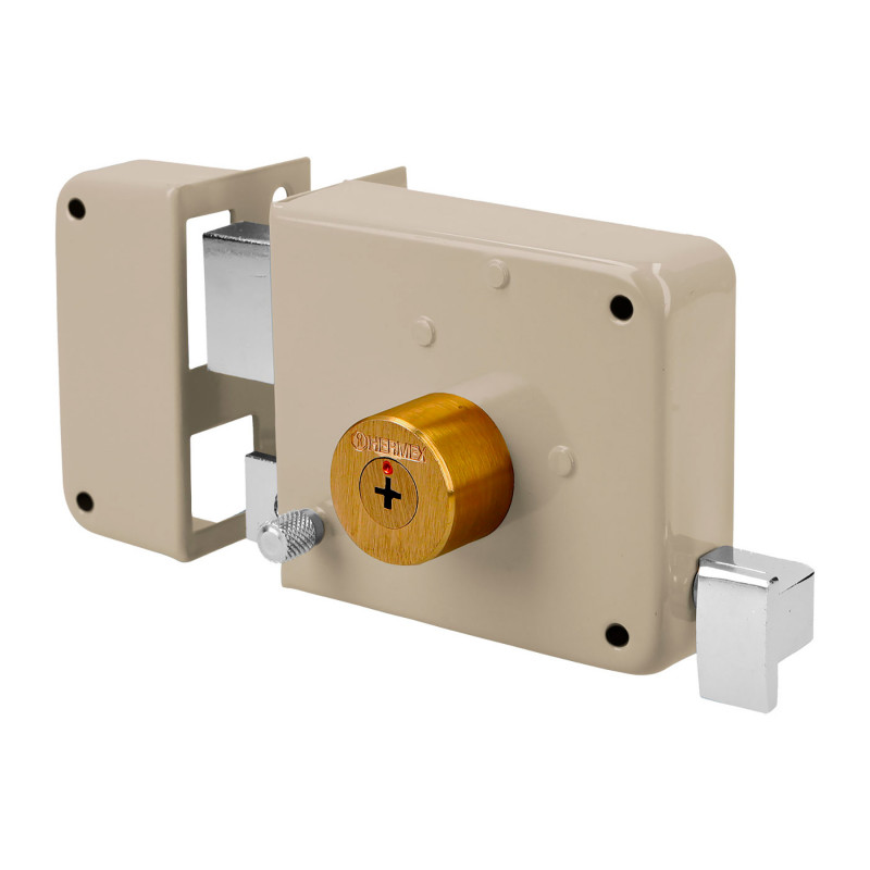 CS-80IB Cerradura de sobreponer, clásica, tetra, izq, blister TRUPER | DIHERESA CS-80IB Cerradura de sobreponer, clásica, tetra, izq, blister TRUPER | DIHERESA