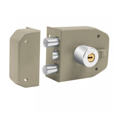 CS-92 Cerradura de sobreponer, 2 barras TRUPER | DIHERESA