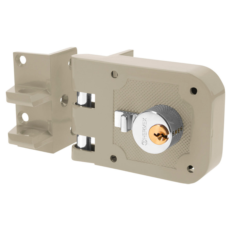 CS-95I Cerradura sobreponer, puerta corrediza, instala-fácil, izq. TRUPER | DIHERESA CS-95I Cerradura sobreponer, puerta corrediza, instala-fácil, izq. TRUPER | DIHERESA