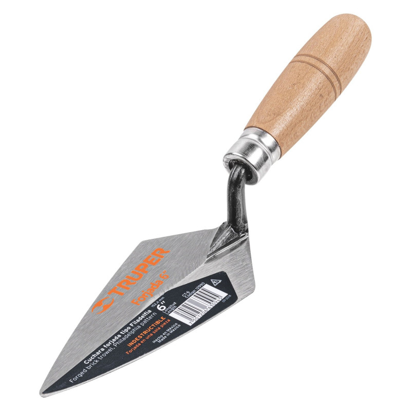 CT-6 Cuchara para albañil, tipo Filadelfia, 6' TRUPER | DIHERESA CT-6 Cuchara para albañil, tipo Filadelfia, 6' TRUPER | DIHERESA