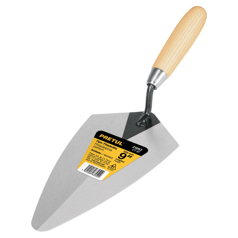 CT-9P Cuchara para albañil, tipo Filadelfia, 9' Pretul TRUPER | DIHERESA CT-9P Cuchara para albañil, tipo Filadelfia, 9' Pretul TRUPER | DIHERESA