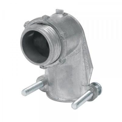CTF-1C Conector tubo flexible 1' curvo, Volteck TRUPER | DIHERESA