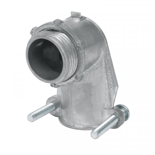 CTF-1C Conector tubo flexible 1' curvo, Volteck TRUPER | DIHERESA