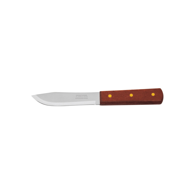 CUCH-M50 Cuchillo cebollero, mango madera, 5' TRUPER | DIHERESA
