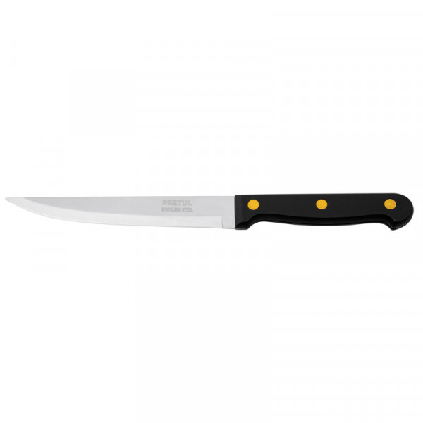 CUCH-P53 Cuchillo para asado liso, mango plástico, 5' TRUPER | DIHERESA