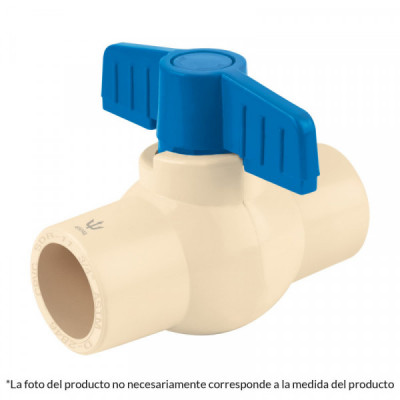 CPVC-ES-1 Válvula bola de CPVC, (25 mm), 1' TRUPER | DIHERESA
